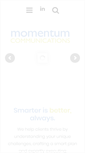 Mobile Screenshot of createmomentum.com